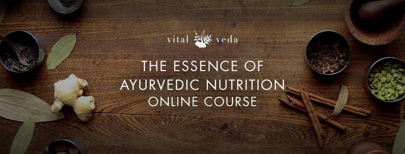 The Essence of Ayurvedic Nutrition Online Course - Banner