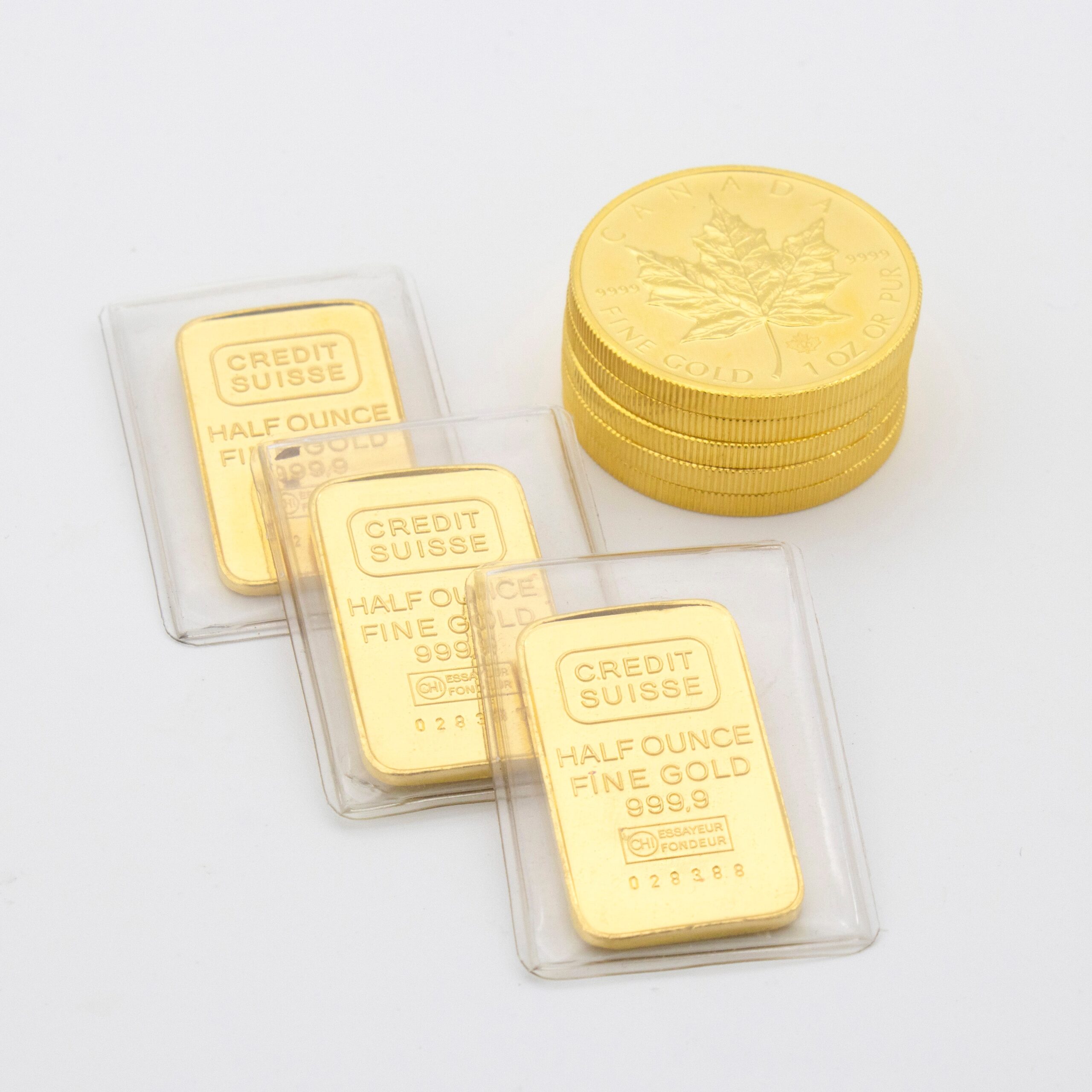 Gold Bars & Coins