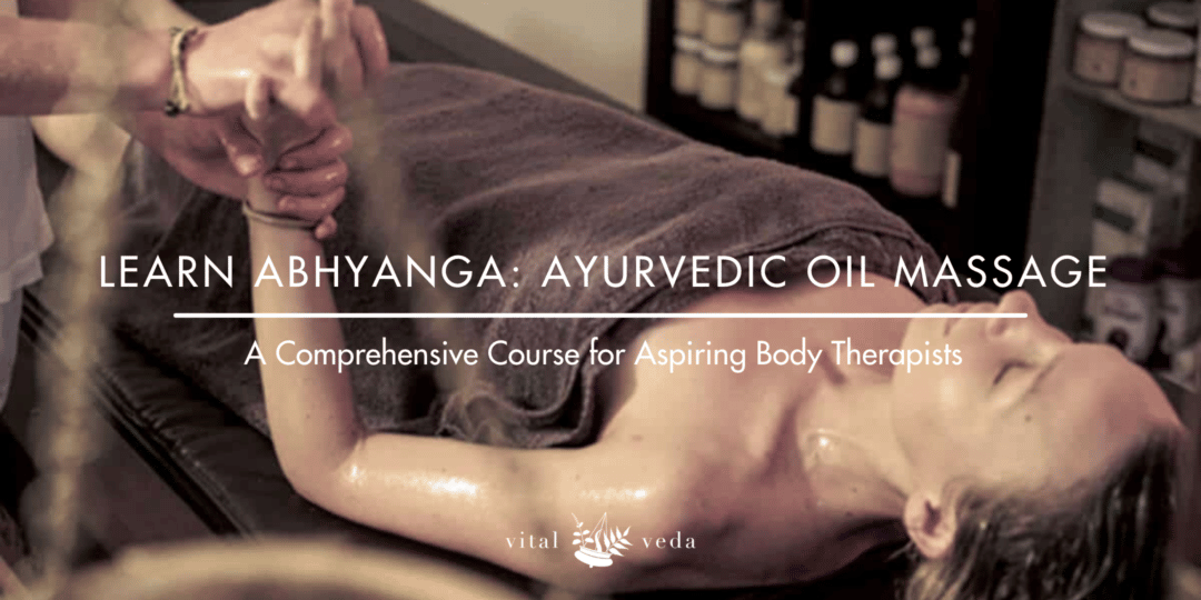 Abhyanga Massage Course Graphics