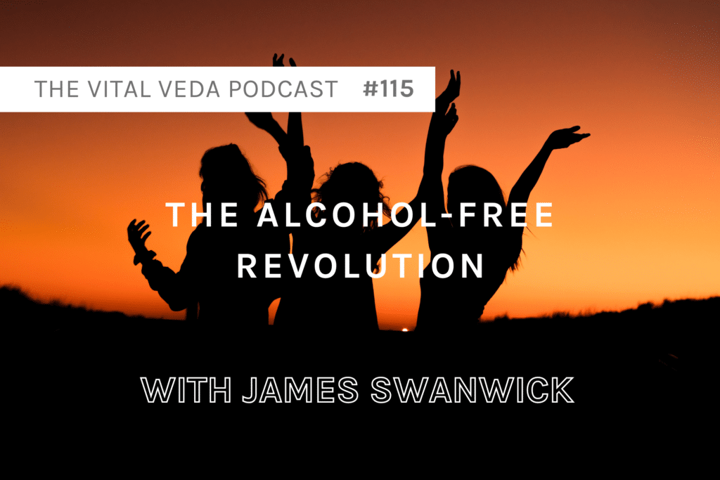 Vital Veda Podcast Banner - James Swanwick